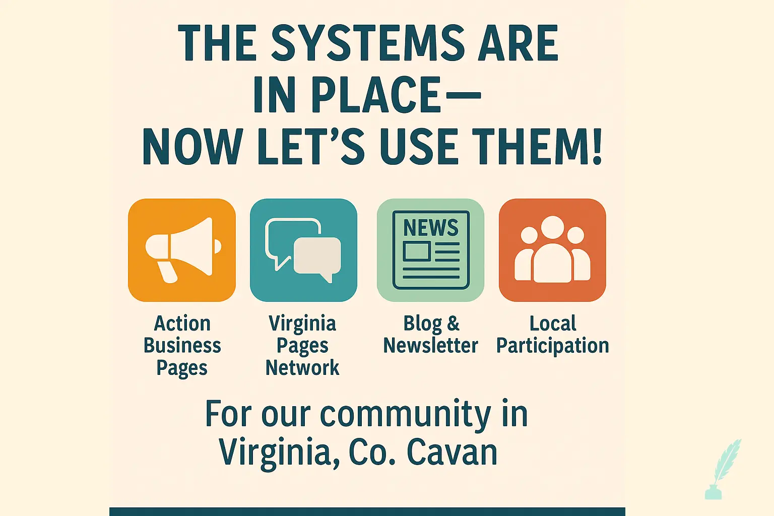 The Systems Are in Place – Now Let’s Use Them!
