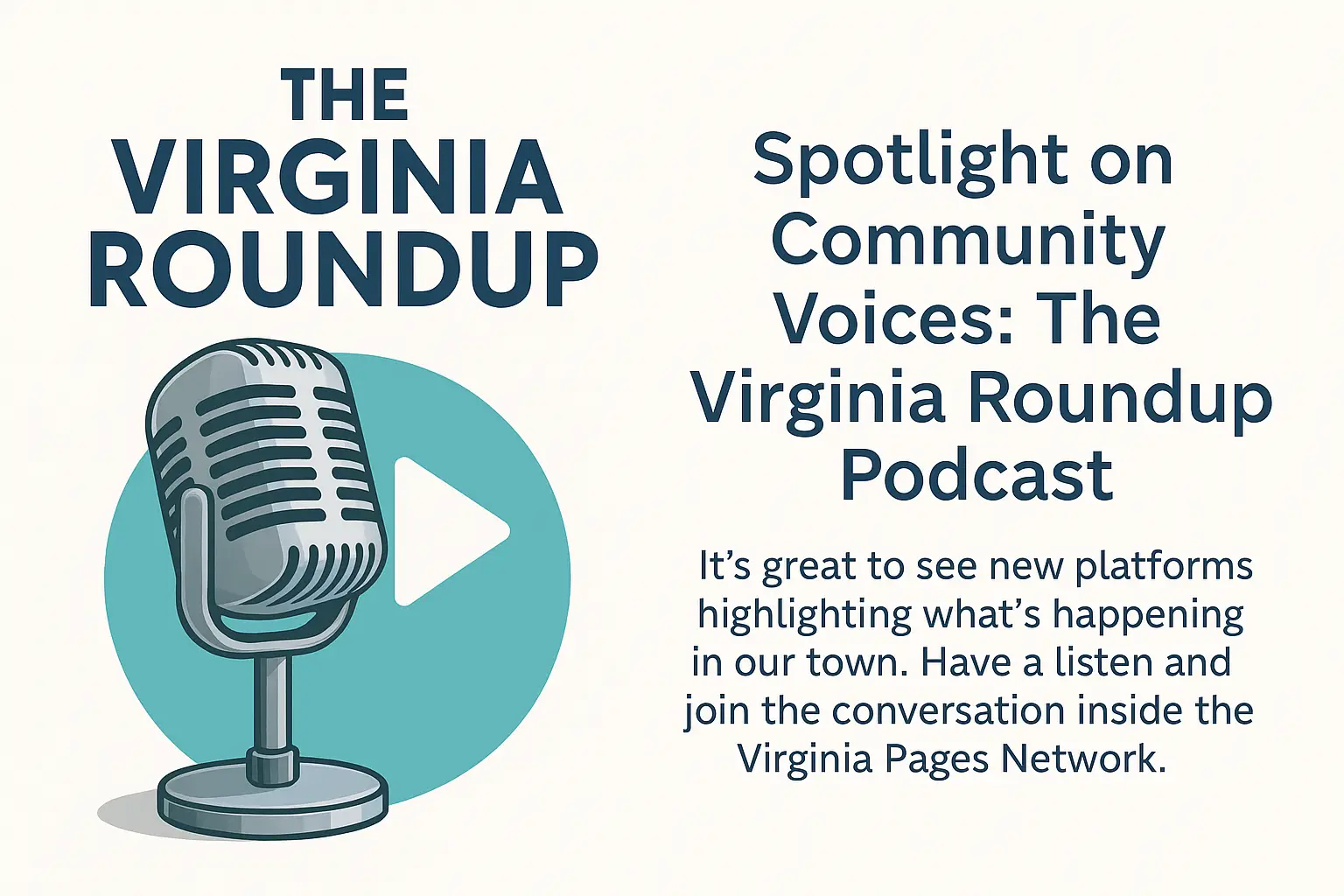 Spotlight on Community Voices: The Virginia Roundup Podcast